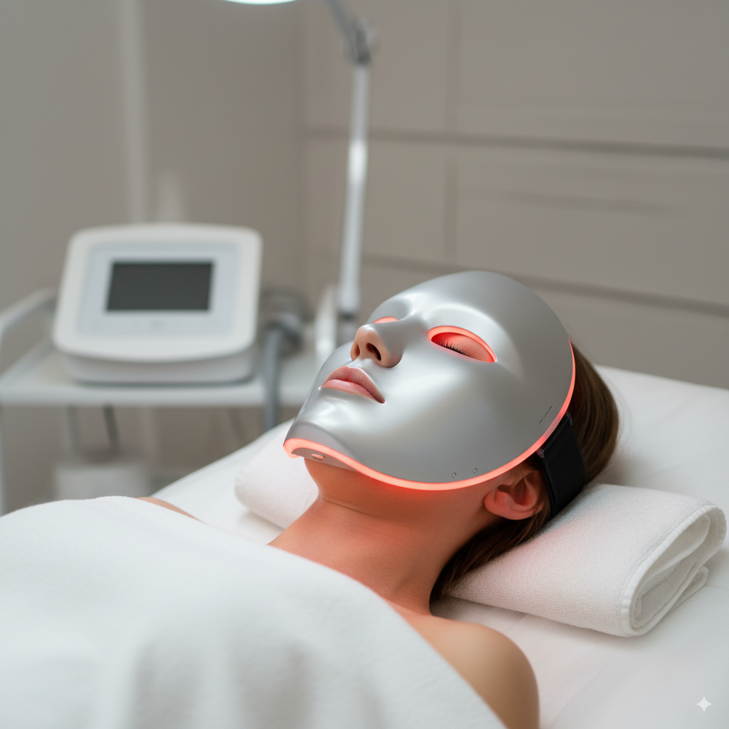 Cromoterapia Facial con Luz LED en Natural Beauty Benalmádena