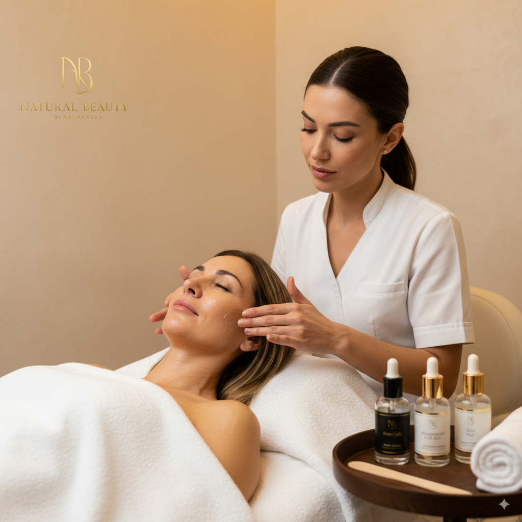 Resultados del Ritual Facial Antiedad con Células Madre en Natural Beauty Benalmádena