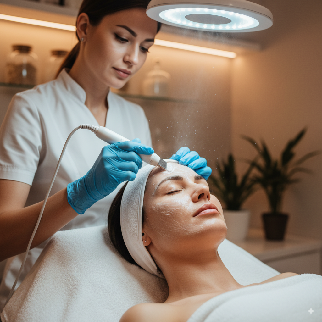 Resultados de Higiene Facial con Peeling Químico: Antes y Después en Natural Beauty Benalmádena